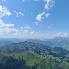 Flugwegposition um 13:18:51: Aufgenommen in der Nähe von Gemeinde Maria Alm am Steinernen Meer, 5761, Österreich in 2282 Meter